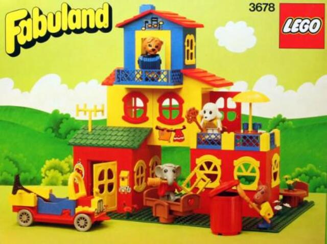 Set 3678 - The Fabuland House