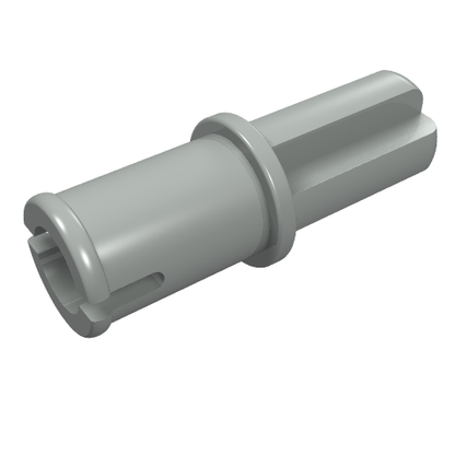 Part 3749 - Technic, Axle 1L with Pin without Friction Ridges - De BrickPlaats