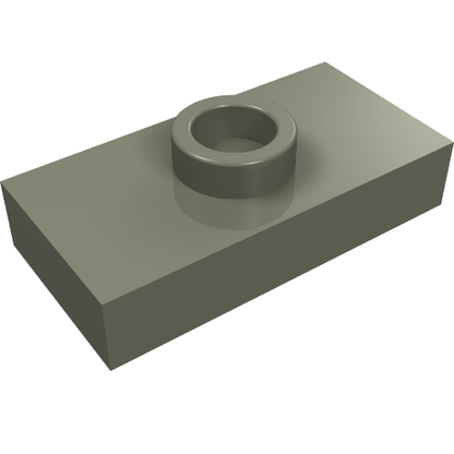 Part 3794a - Plate, Modified 1 x 2 with 1 Stud without Groove (Jumper) - De BrickPlaats