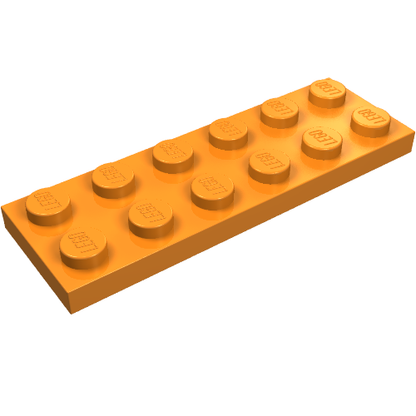 Part 3795 - Plate 2 x 6 - De BrickPlaats