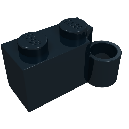 Part 3831 - Hinge Brick 1 x 4 Swivel Base - De BrickPlaats