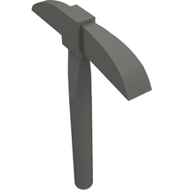 Part 3841 - Minifigure, Utensil Pickaxe - De BrickPlaats