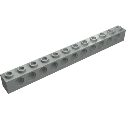Part 3895 - Technic, Brick 1 x 12 with Holes - De BrickPlaats