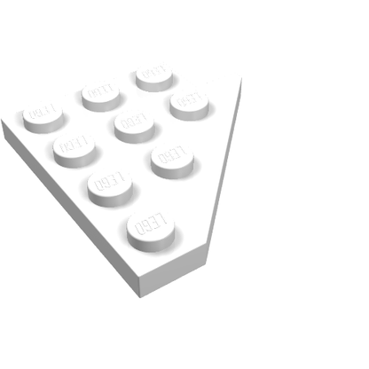 Part 3936 - Wedge, Plate 4 x 4 Wing Left - De BrickPlaats