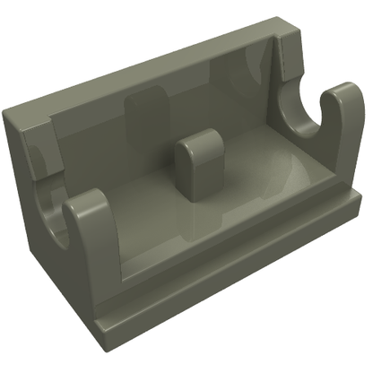 Part 3937 - Hinge Brick 1 x 2 Base - De BrickPlaats