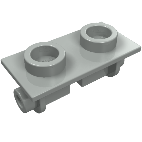 Part 3938 - Hinge Brick 1 x 2 Top Plate - De BrickPlaats