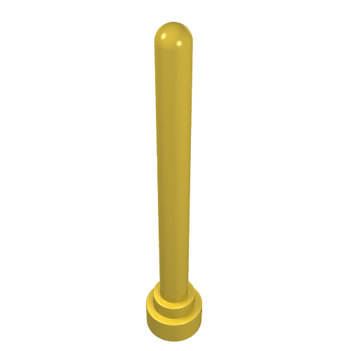 Part 3957 - Antenna 4H - Round Top - De BrickPlaats