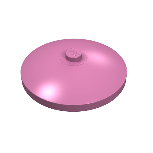 Part 3960 - Dish 4 x 4 Inverted (Radar) with Solid Stud - De BrickPlaats