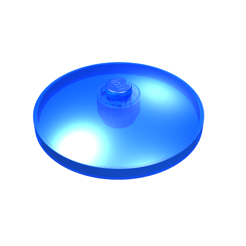 Part 3960 - Dish 4 x 4 Inverted (Radar) with Solid Stud - De BrickPlaats