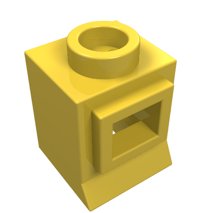 Part 39 - Window 1 x 1 x 1 - De BrickPlaats