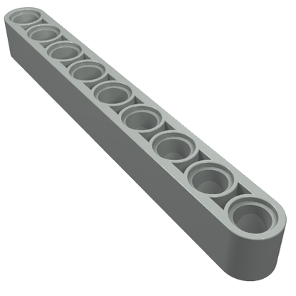 Part 40490 - Technic, Liftarm Thick 1 x 9 - De BrickPlaats