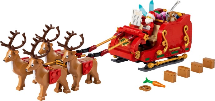 LEGO® Santa’s Sleigh 40499 Building Kit (343 Pieces) - De BrickPlaats