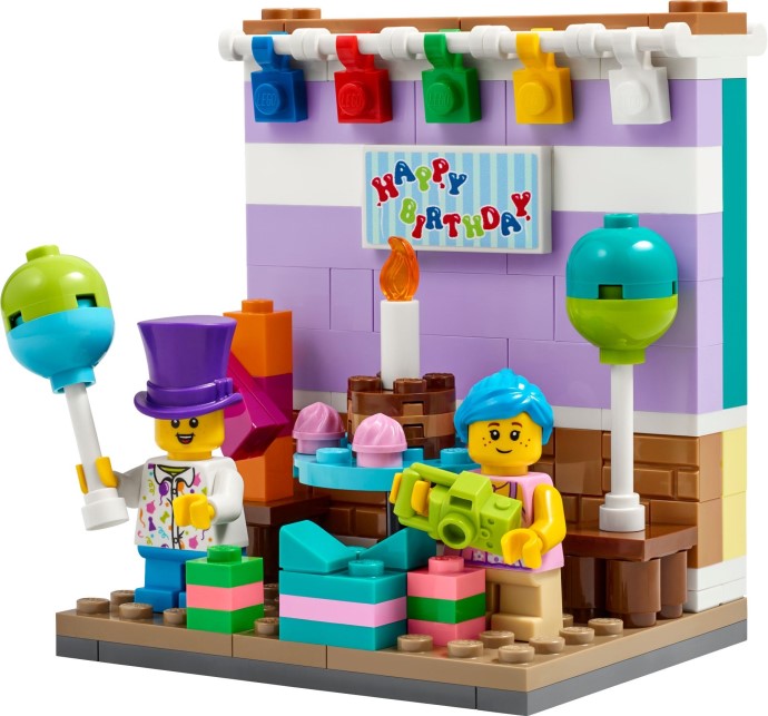 Set 40584 - Birthday Diorama - De BrickPlaats
