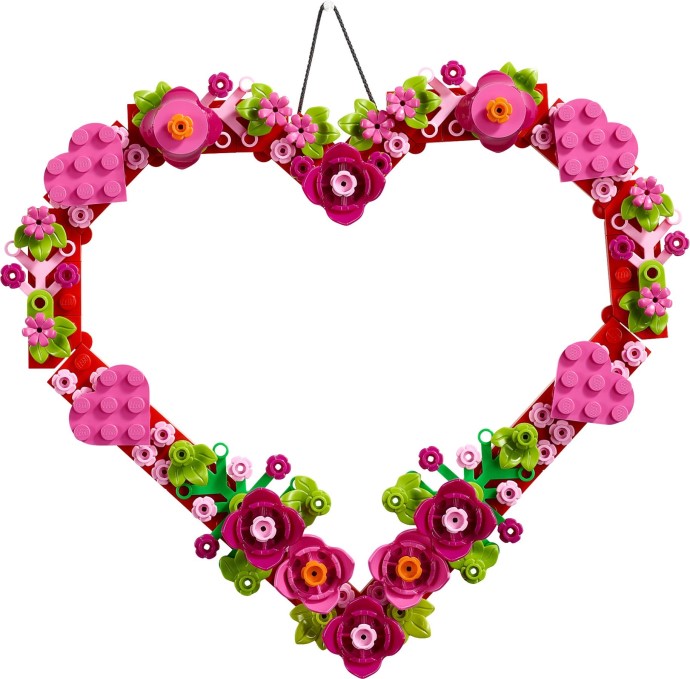LEGO® Heart Ornament 40638 Building Toy Kit - De BrickPlaats