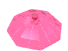Part 4094 - Minifigure, Utensil Umbrella Top with No Bottom Flaps, 6 x 6 with Top Stud - De BrickPlaats