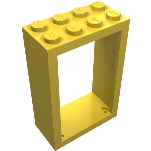 Part 4130 - Door, Frame 2 x 4 x 5 - De BrickPlaats