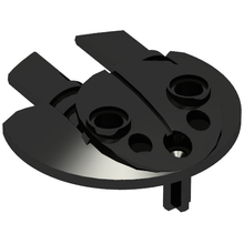 Part 41663 - Bionicle Weapon 5 x 5 Shield with Dual Round Prongs - De BrickPlaats