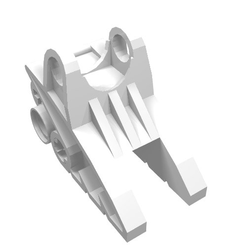 Part 41668 - Bionicle Foot with Ball Joint Socket 2 x 3 x 5 - De BrickPlaats