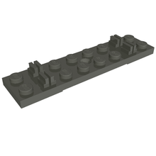 Part 4166a - Train, Track Sleeper Plate 2 x 8 without Cable Grooves - De BrickPlaats