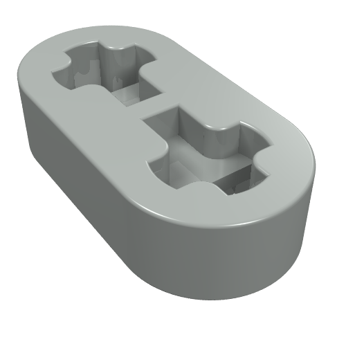 Part 41677 - Technic, Liftarm Thin 1 x 2 - Axle Holes - De BrickPlaats