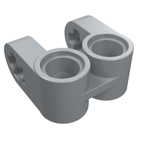 Part 41678 - Technic, Axle and Pin Connector Perpendicular Double Split - De BrickPlaats