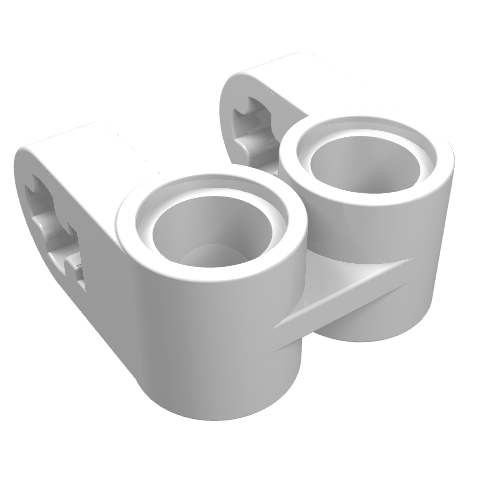 Part 41678 - Technic, Axle and Pin Connector Perpendicular Double Split - De BrickPlaats