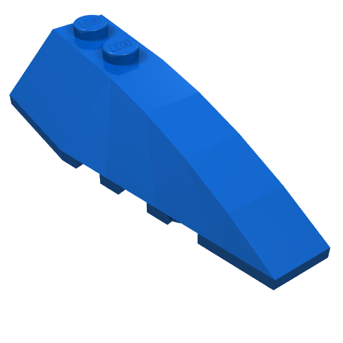 Part 41747 - Wedge 6 x 2 Right - De BrickPlaats