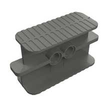 Part 41753 - Rubber Band / Belt Holder 2 x 6 x 2 1/3 - De BrickPlaats