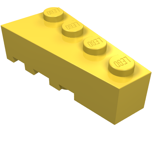 Part 41767 - Wedge 4 x 2 Right - De BrickPlaats