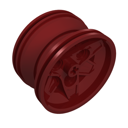 Part 41896 - Wheel 43.2mm D. x 26mm Technic Racing Small, 3 Pin Holes - De BrickPlaats