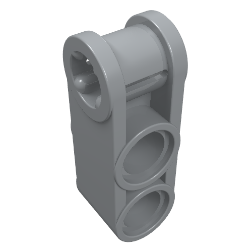Part 42003 - Technic, Axle and Pin Connector Perpendicular 3L with 2 Pin Holes - De BrickPlaats