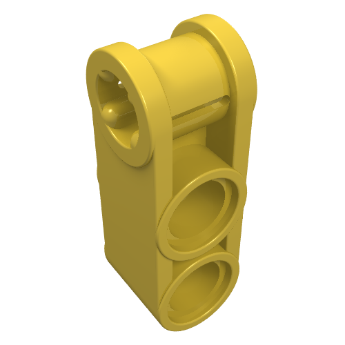Part 42003 - Technic, Axle and Pin Connector Perpendicular 3L with 2 Pin Holes - De BrickPlaats
