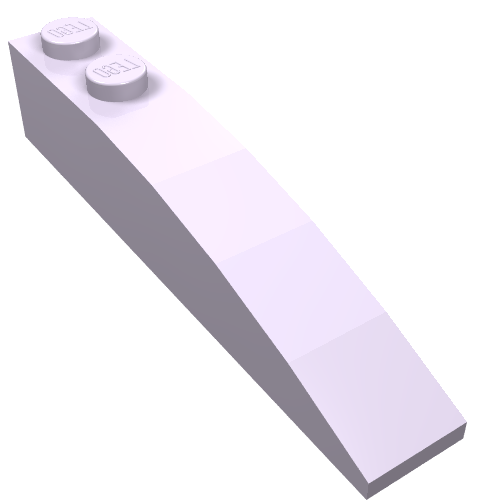 Part 42022 - Slope, Curved 6 x 1 - De BrickPlaats
