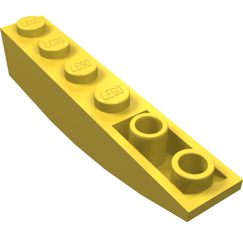 Part 42023 - Slope, Curved 6 x 1 Inverted - De BrickPlaats