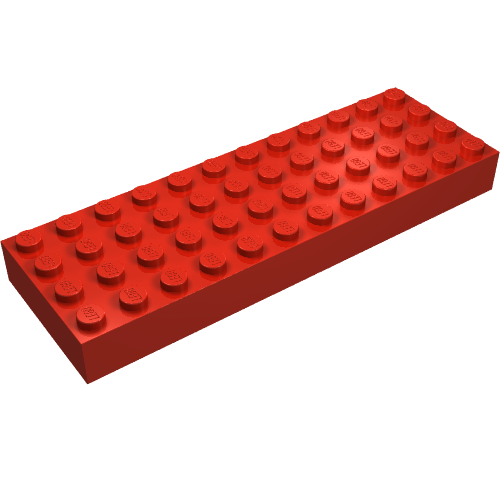 Part 4202 - Brick 4 x 12 - De BrickPlaats