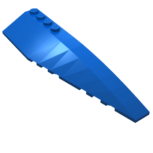 Part 42060 - Wedge 12 x 3 Right - De BrickPlaats