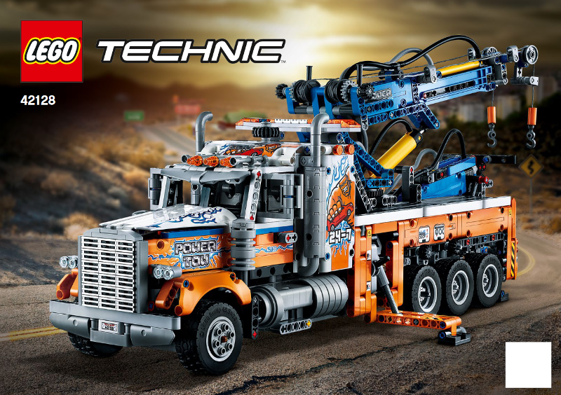Instruction 42128 - Heavy-duty Tow Truck - De BrickPlaats