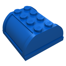 Part 4231 - Fabuland Mailbox 4 x 4 x 1 2/3 Top - De BrickPlaats