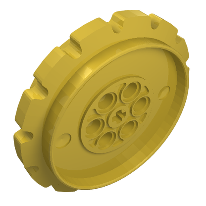 Part 42529 - Technic Tread Sprocket Wheel Extra Large - De BrickPlaats