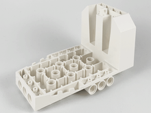 Part 42601c01 - Aircraft Fuselage Aft Section Angular Bottom 6 x 10 x 5 - De BrickPlaats