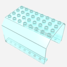 Part 42604 - Aircraft Fuselage Middle Angular Top 6 x 8 x 4 - De BrickPlaats