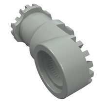 Part 4273a - Technic, Axle and Pin Connector Toggle Joint Toothed - Without Slots - De BrickPlaats