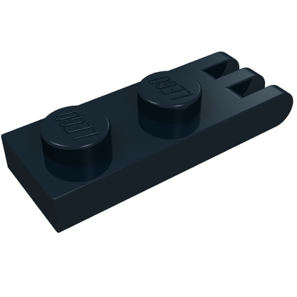 Part 4275a - Hinge Plate 1 x 2 with 3 Fingers on End - Solid Studs - De BrickPlaats