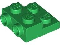 Part 4304 - Plate, Modified 2 x 2 x 2/3 with 2 Studs on Side - Hollow Bottom Tube - De BrickPlaats