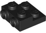 Part 4304 - Plate, Modified 2 x 2 x 2/3 with 2 Studs on Side - Hollow Bottom Tube - De BrickPlaats