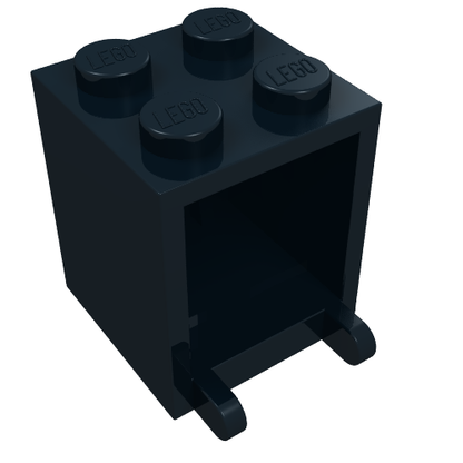 Part 4345a - Container, Box 2 x 2 x 2 - Solid Studs - De BrickPlaats