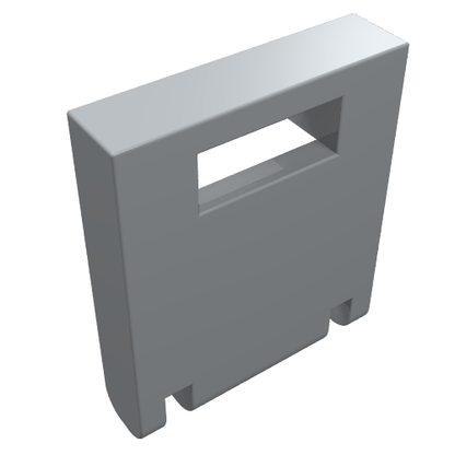 Part 4346 - Container, Box 2 x 2 x 2 Door with Slot - De BrickPlaats