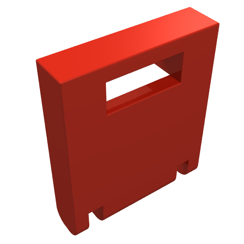 Part 4346 - Container, Box 2 x 2 x 2 Door with Slot - De BrickPlaats