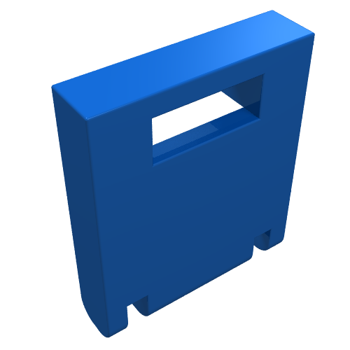 Part 4346 - Container, Box 2 x 2 x 2 Door with Slot - De BrickPlaats