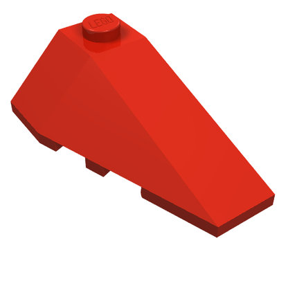 Part 43711 - Wedge 4 x 2 Triple Right - De BrickPlaats